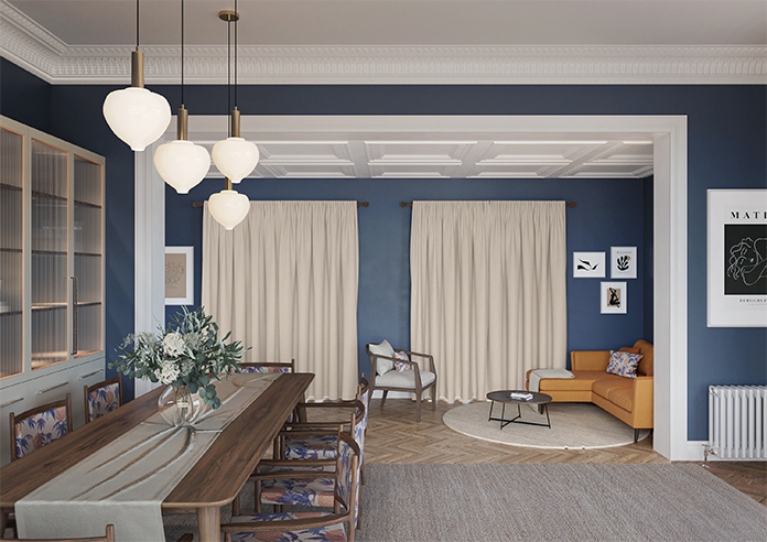 Atina (Blackout), Oatmeal - Made to Measure Curtains - Image 16